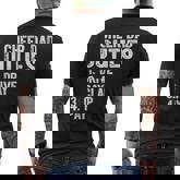 Father's Day Cheer Dad Duties Drive Pay Clap Men's T-shirt Back Print