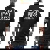 Workout Gym Fuck Burpees Workout Men's T-shirt Back Print