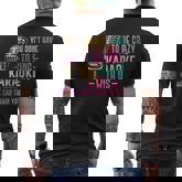 Karaoke Singer You Don't Have To Be Crazy To Sing Karaoke Men's T-shirt Back Print