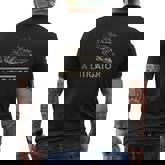 A Litigator T-Shirt Law Legal Attorney Lawyer Mens Back Print T-shirt
