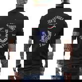 Master Sergeant Retired Air Force Military Retirement Mens Back Print T-shirt