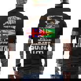 I May Live In United Kingdom Story Began In Guyana Men's T-shirt Back Print