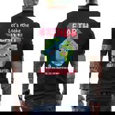 Save Our Planet Earth Environmentalist Cute Earth Day Planet Men's T-shirt Back Print