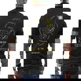 Solar Eclipse 2024 Garland Tx Texas Totality Eclipse Men's T-shirt Back Print