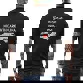 Someone In North Carolina Loves Me  North Carolina Mens Back Print T-shirt