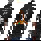 The Tiger Who Came For A Pint Men's T-shirt Back Print