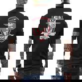 Historical Rapid Bucuresti Romanian Soccer Men's T-shirt Back Print