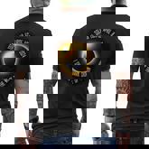 Total Solar Eclipse 2024 Totality Usa Eclipse April 8 2024 Men's T-shirt Back Print