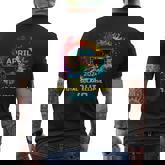 Total Solar Eclipse Ohio 2024 Colorful Eclipse 040824 Men's T-shirt Back Print