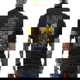 Never Underestimate A Woman Who Understands Football And Loves Wolverines Mens Back Print T-shirt