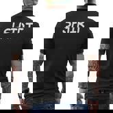 With The Word On It Message Men's T-shirt Back Print