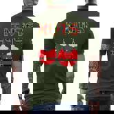 Chest Nuts Christmas Matching Couple Xmas Chestnuts 2023 Men's T-shirt Back Print
