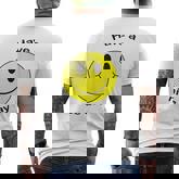 Have A Nice Day Smile Face Mens Back Print T-shirt