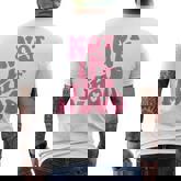 Not In The Mood Aesthetic Words On Back Trendy Men's T-shirt Back Print