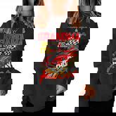 Race Car Party Grandma Of The Birthday Racer Racing Family Women Sweatshirt