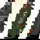 Elf Squad Kindergarten Teacher Christmas Students Women Sweatshirt