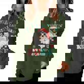 Nurse Christmas Santa's Favorite Nurse Christmas Women Sweatshirt