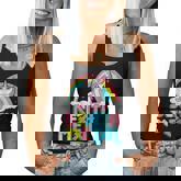 Death Metal Rainbow Unicorn Heavy Metal Women Tank Top