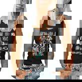 Mom And Dad Mama Birthday Boy Cow Family Matching Women Tank Top