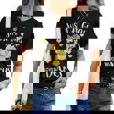 Just A Girl Who Loves Ducks Lovers Outfits Kawaii Animals Women T-shirt