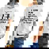 I Know I Lift Like An Old Woman Try To Keep Up Lifting Gym Women T-shirt