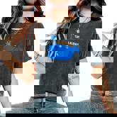 This Blows Cute Sarcastic Whale Women's Oversized Comfort T-Shirt