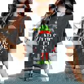 The Nurse Elf Christmas Matching Family Pajama Women's Oversized Comfort T-Shirt