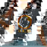 Solar Eclipse 2024 American Totality Astronomy Women's Oversized Comfort T-Shirt