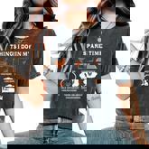 Things I Do In My Spare Time Chicken Lover Farmer Chickens Women's Oversized Comfort T-Shirt