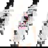 Cluck Around And Find Out Chicken Rooster Girls Women's Oversized Comfort T-Shirt Back Print