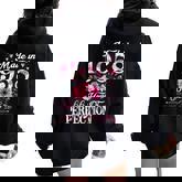 66 Year Old Made In 1958 Floral 66Th Birthday For Women Women Oversized Hoodie Back Print