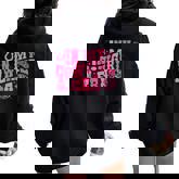 In My Cowgirl Era Groovy Cute Western Rodeo Cowgirl Women Oversized Hoodie Back Print