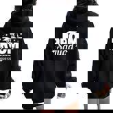 Prom Squad 2024 Proud Sister Graduate Prom Class Of 2024 Women Oversized Hoodie Back Print