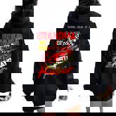 Race Car Party Grandma Of The Birthday Racer Racing Family Women Oversized Hoodie Back Print