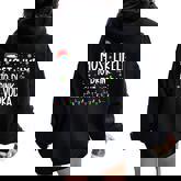 Most Likely To Drink All The Vodka Christmas Matching Family Women Oversized Hoodie Back Print