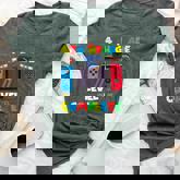 4Th Grade Level Complete Graduation Class Of 2024 Boys Gamer Bella Canvas T-shirt