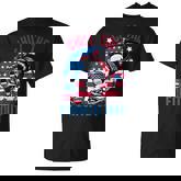 Chill The Fourth Out Skeleton 4Th Of July Patriotic T-Shirt