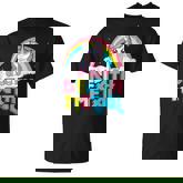 Death Metal Rainbow Unicorn Heavy Metal T-Shirt