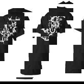 Elder Emo Club Vintage Barbed Heart Punk Emo T-Shirt