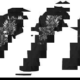 Emo Y2k Grunge Aesthetic Alt Goth Skull Cross Gothic T-Shirt