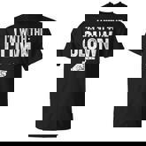 I'm With The Clown Matching Clown Costume T-Shirt