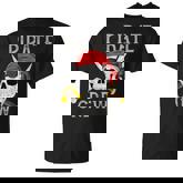 Pirate Crew Jolly Roger Flag Skull Family Matching Pirates T-Shirt