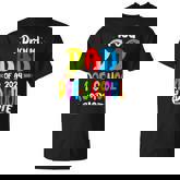 Proud Dad Of A Preschool Graduate Graduation Class Of 2024 T-Shirt