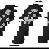 Recycle Symbol Logo Earth Day Green Deal Climate Change T-Shirt