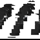 Total Eclipse 2017 And 2024 Totality T-Shirt