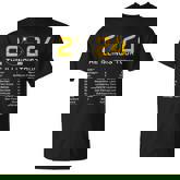 Total Solar Eclipse 2024 The Illinois Tour Totality Path T-Shirt