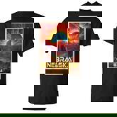 Total Solar Eclipse 2024 Nebraska Vintage T-Shirt