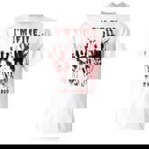 I'm Fine It's Not My Blood Stain Bloody Hand Blood Splatter T-Shirt
