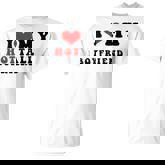 I Love My Hot Tall Boyfriend I Heart My Tall Boyfriend T-Shirt