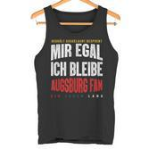 Mir Egal Ich Bleibe Augsburg Fan Football Fan Club  Tank Top